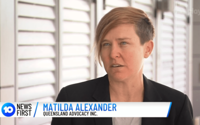QAI speaks to Channel 10 on Disability Accommodation