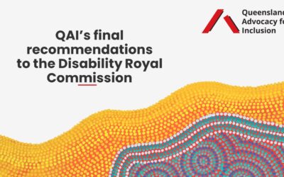 QAI’s final recommendations to the Disability Royal Commission