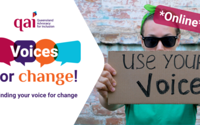 Voices for change! *Online* April 14